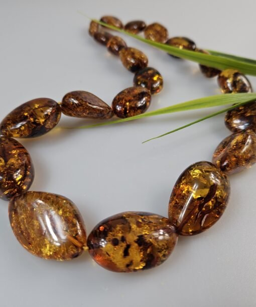 Gintariniai karoliai Amber Necklace